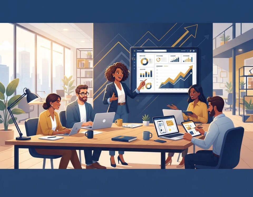 מקרה בוחן TAB — צמיחת סוכנת שיווק עם Business Builder's Blueprint